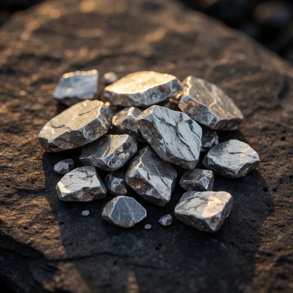 Zinc mineral macro photography